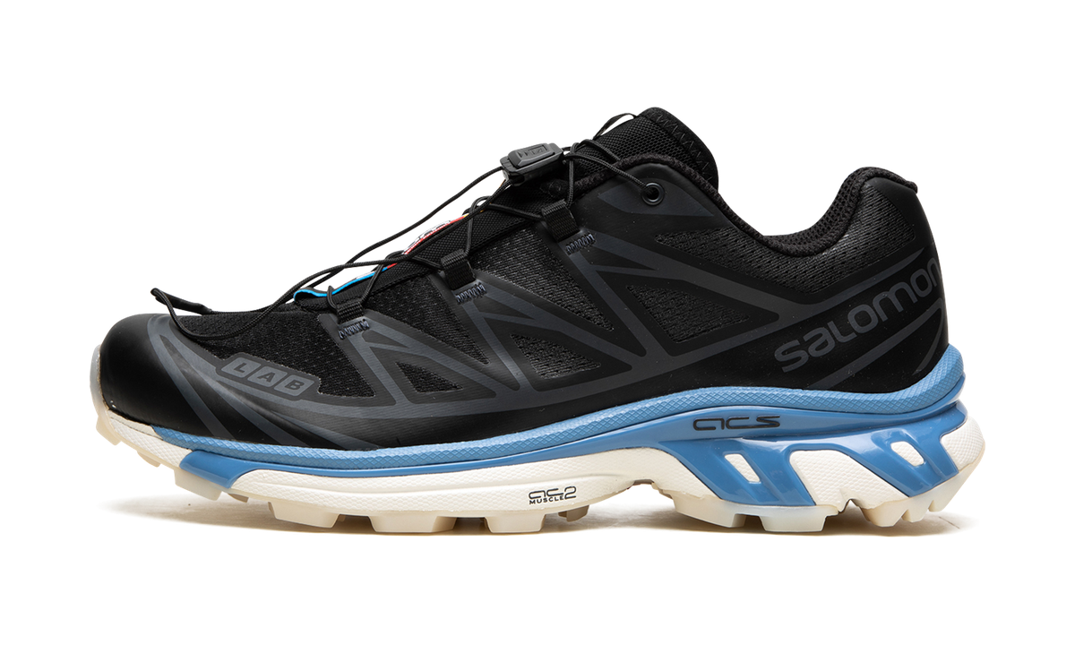Salomon XT-6 Black Riviera — vista perfil
