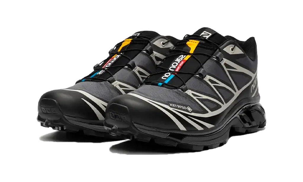 Salomon XT-6 Gore-Tex Black Lunar Rock - vista 2