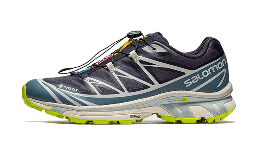 Salomon XT-6 Gore-Tex Night Sky China Blue — vista perfil