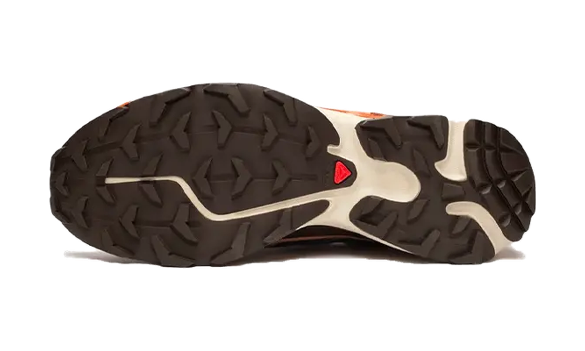 Salomon XT-6 Delicioso Chocolate Fondant Peach — vista suela