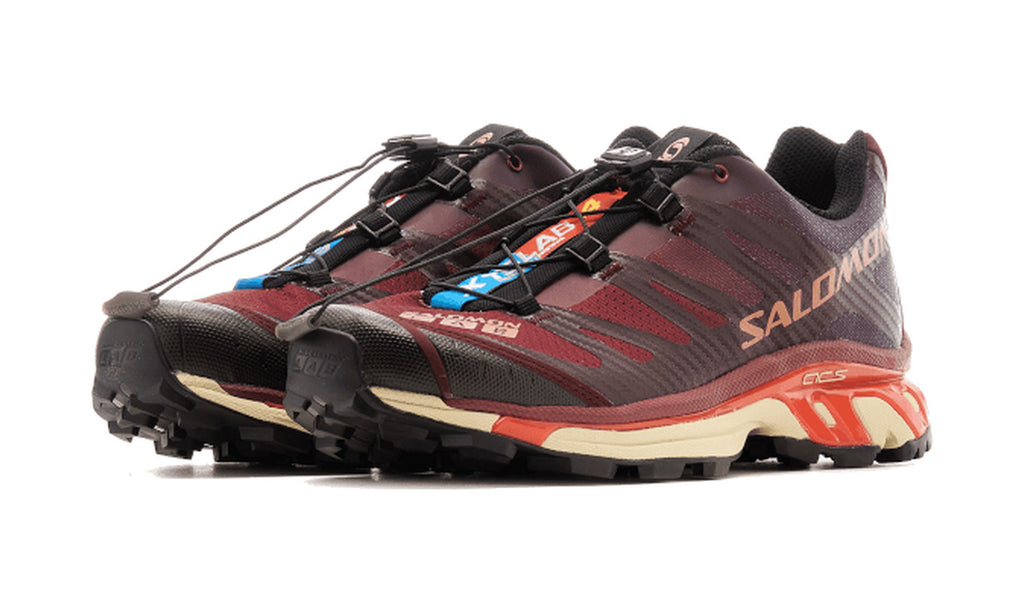 Salomon XT-4 Bitter Chocolate Mocha Mousse Fiery Red - vista 2