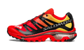 Salomon XT-4 OG Fiery Red Empire Yellow — vista perfil
