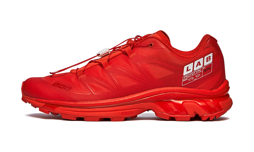 Salomon XT-6 10th Anniversary Fiery Red — vista perfil