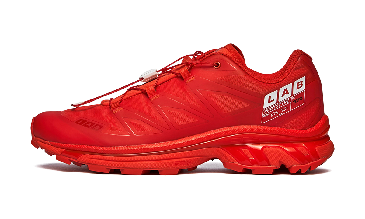 Salomon XT-6 10th Anniversary Fiery Red — vista perfil