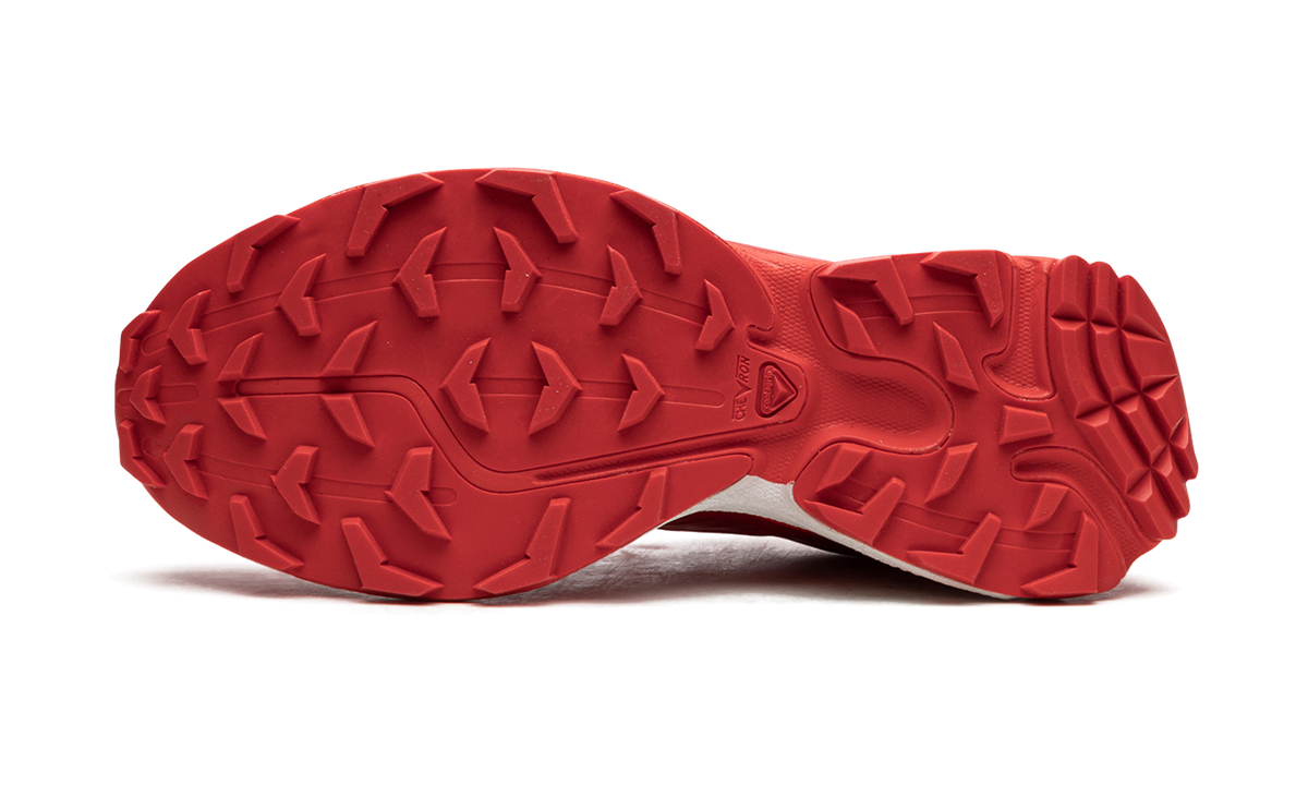 Salomon XT-6 10th Anniversary Fiery Red — vista suela