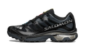 Salomon XT-4 OG Black Silver Metallic — vista perfil