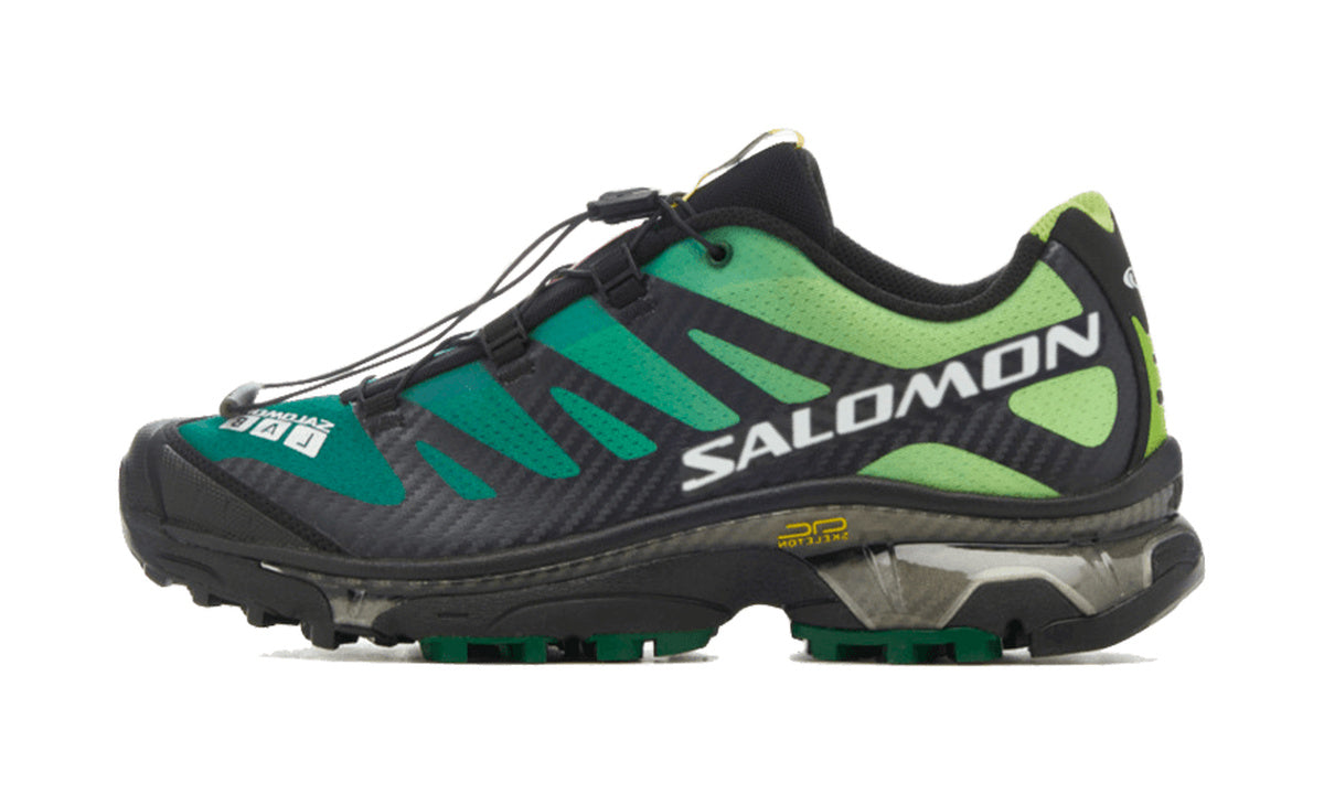 Salomon XT-4 OG Eden Bright Lime Green de perfil