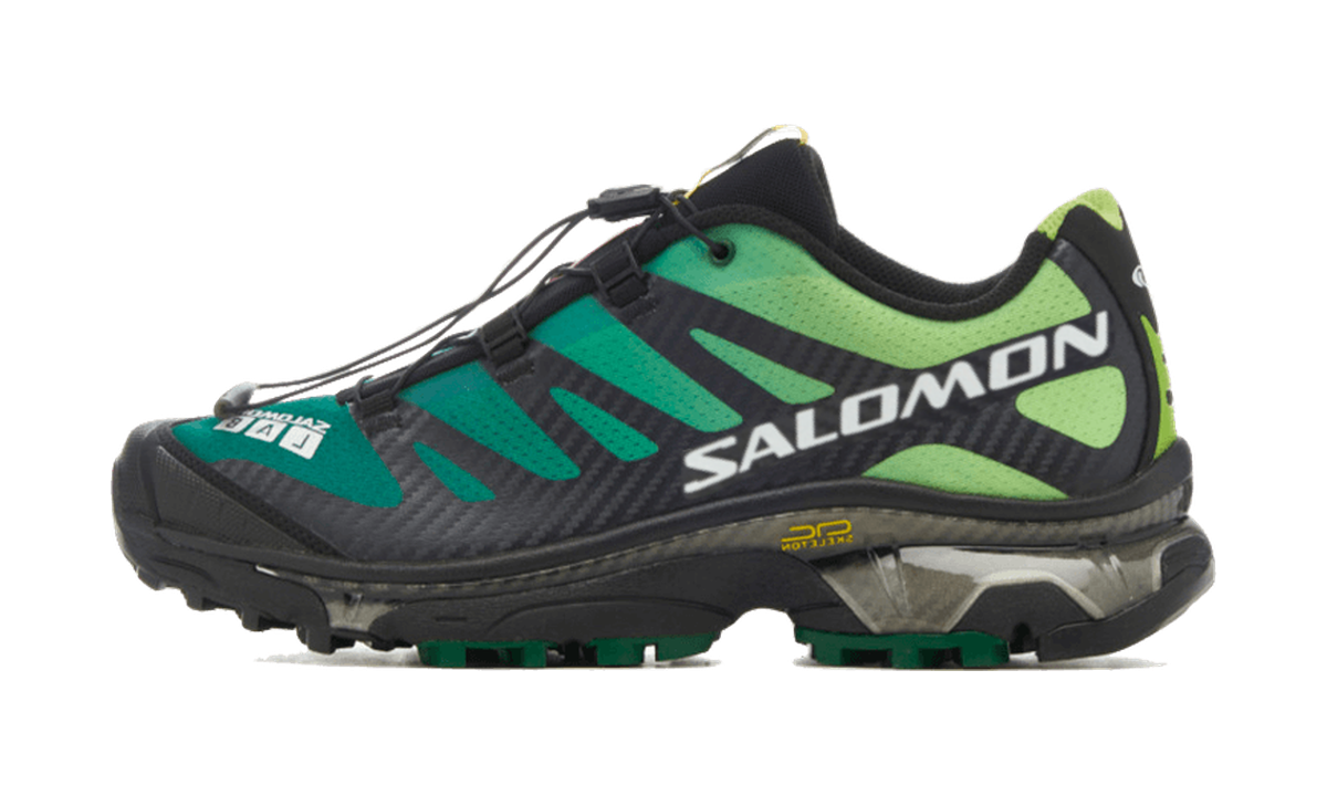 Salomon XT-4 OG Eden Bright Lime Green — vista perfil