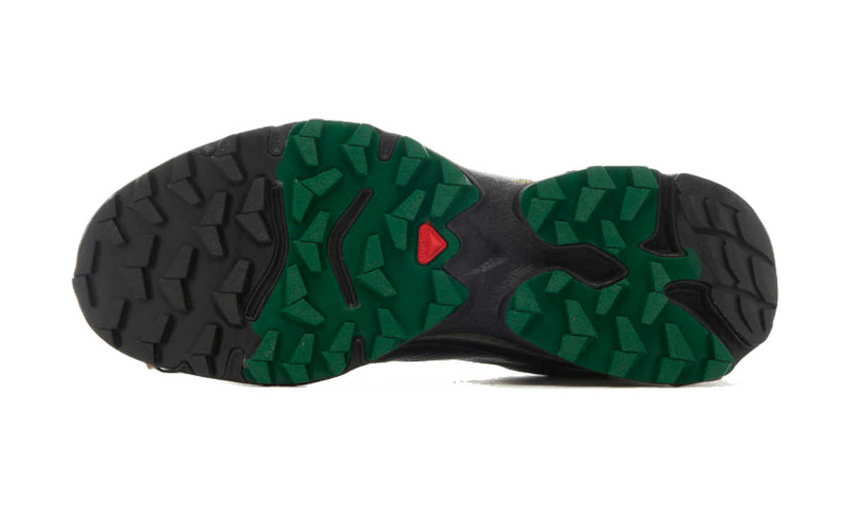Salomon XT-4 OG Eden Bright Lime Green — vista suela