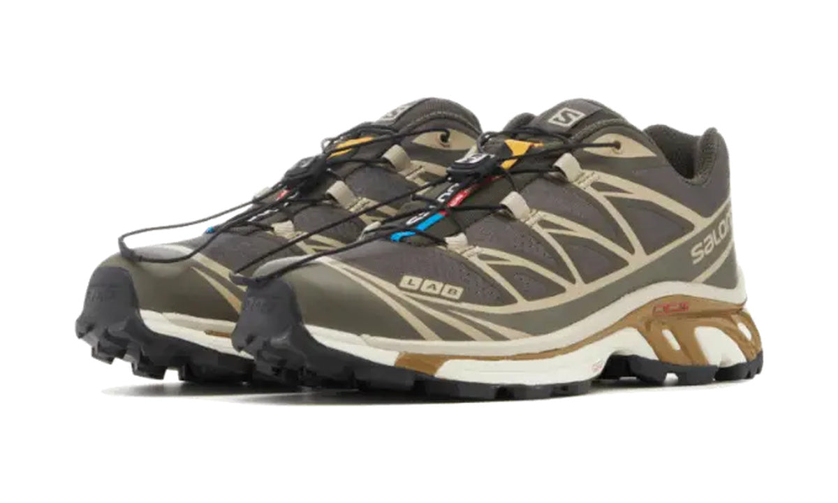 Salomon XT-6 Beluga Dull Gold - vista 2