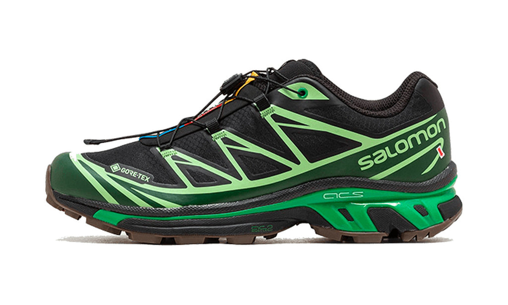 Salomon Advanced XT-6 Gore-Tex Eden Green Ash de perfil