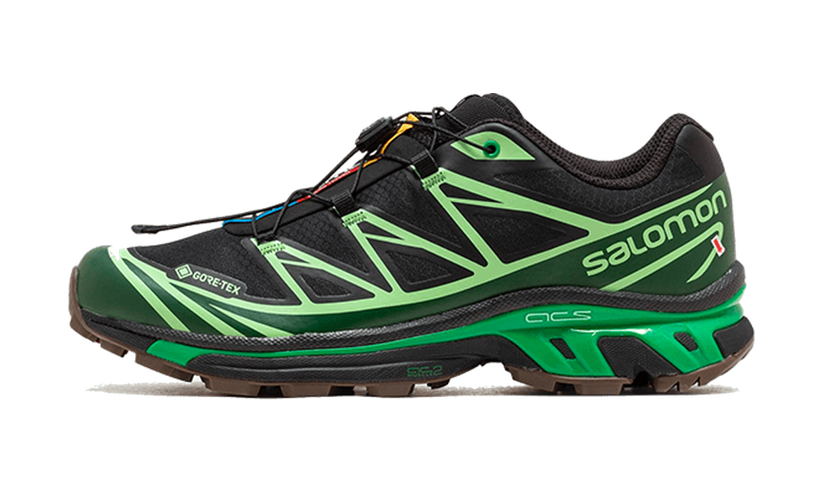 Salomon Advanced XT-6 Gore-Tex Eden Green Ash — vista perfil