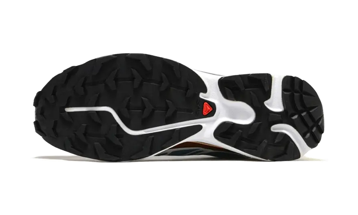 Salomon XT-6 Aegean Blue Hazelnut — vista suela