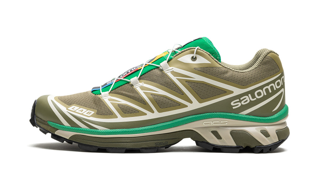 Salomon XT-6 Dried Herb de perfil