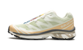 Salomon XT-6 Aloe Wash Feather Grey — vista perfil