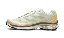 Salomon XT-6 Aloe Wash Feather Grey — vista perfil