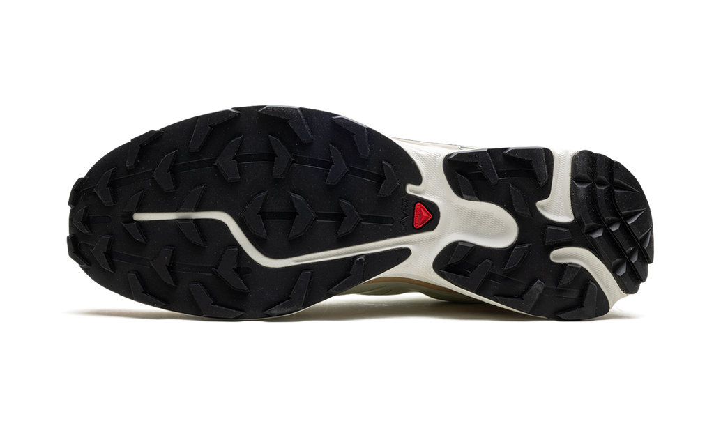Salomon XT-6 Aloe Wash Feather Grey — vista suela