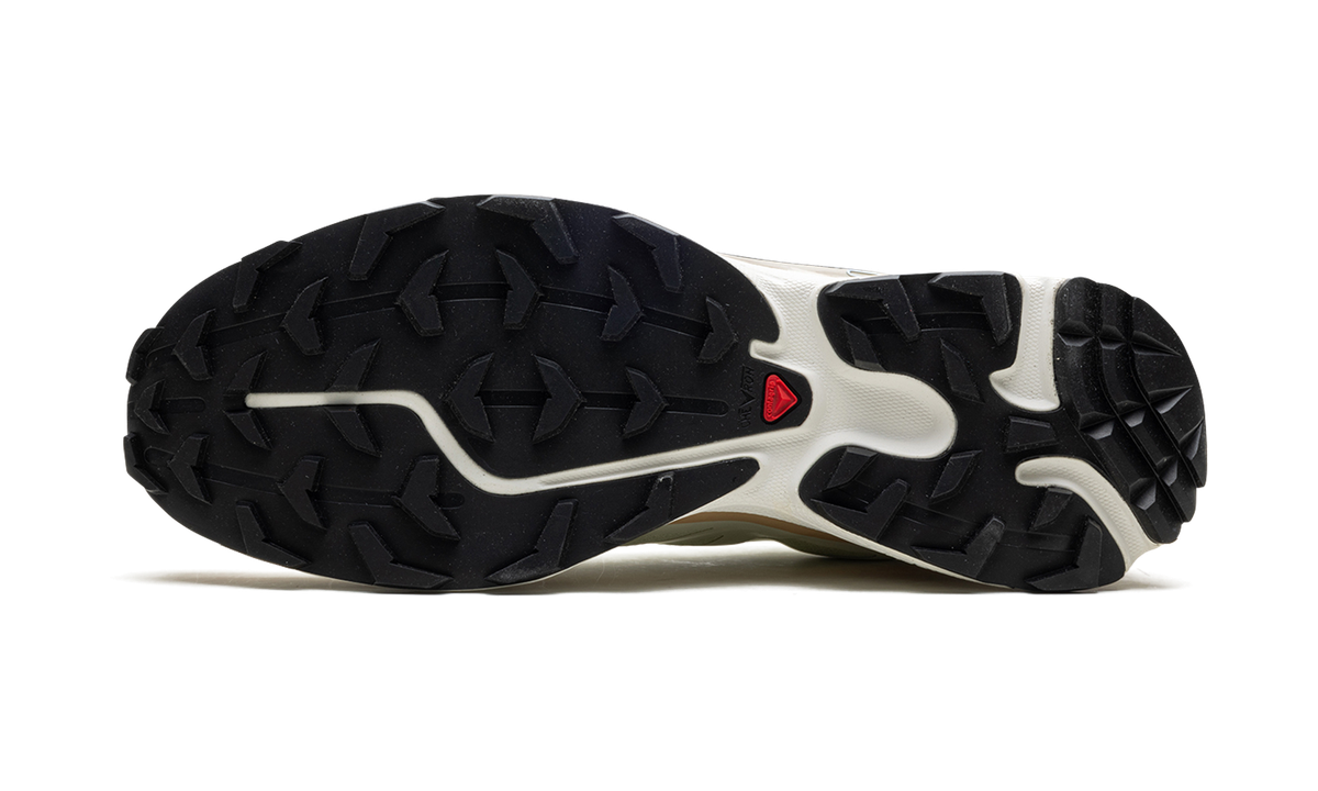 Salomon XT-6 Aloe Wash Feather Grey — vista suela