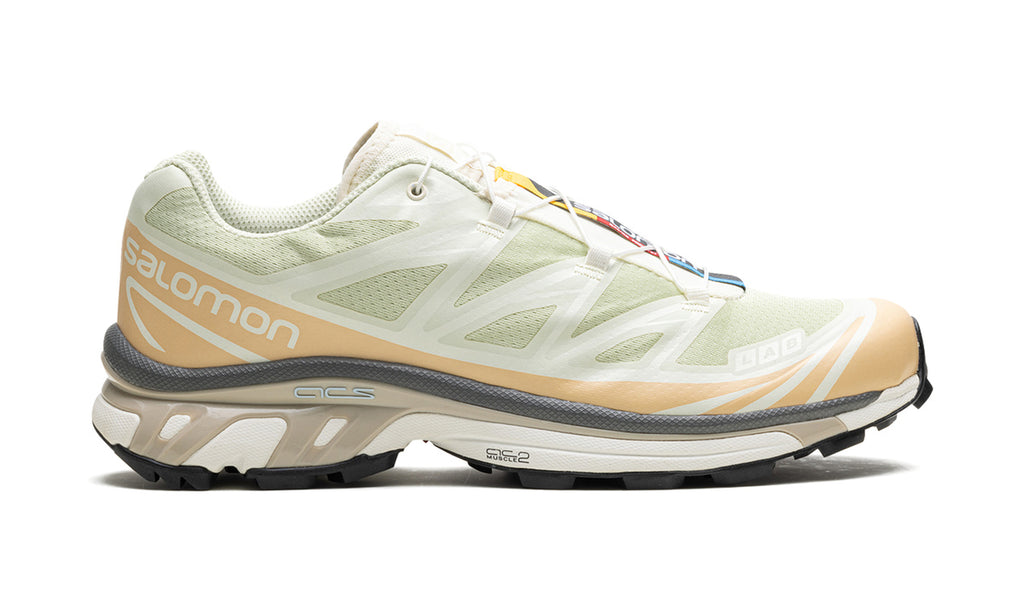 Salomon XT-6 Aloe Wash Feather Grey - vista 6
