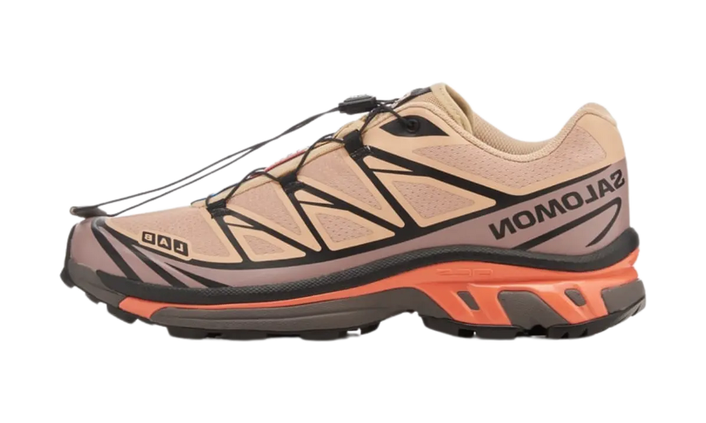 Salomon XT-6 Hazelnut Quail — vista perfil