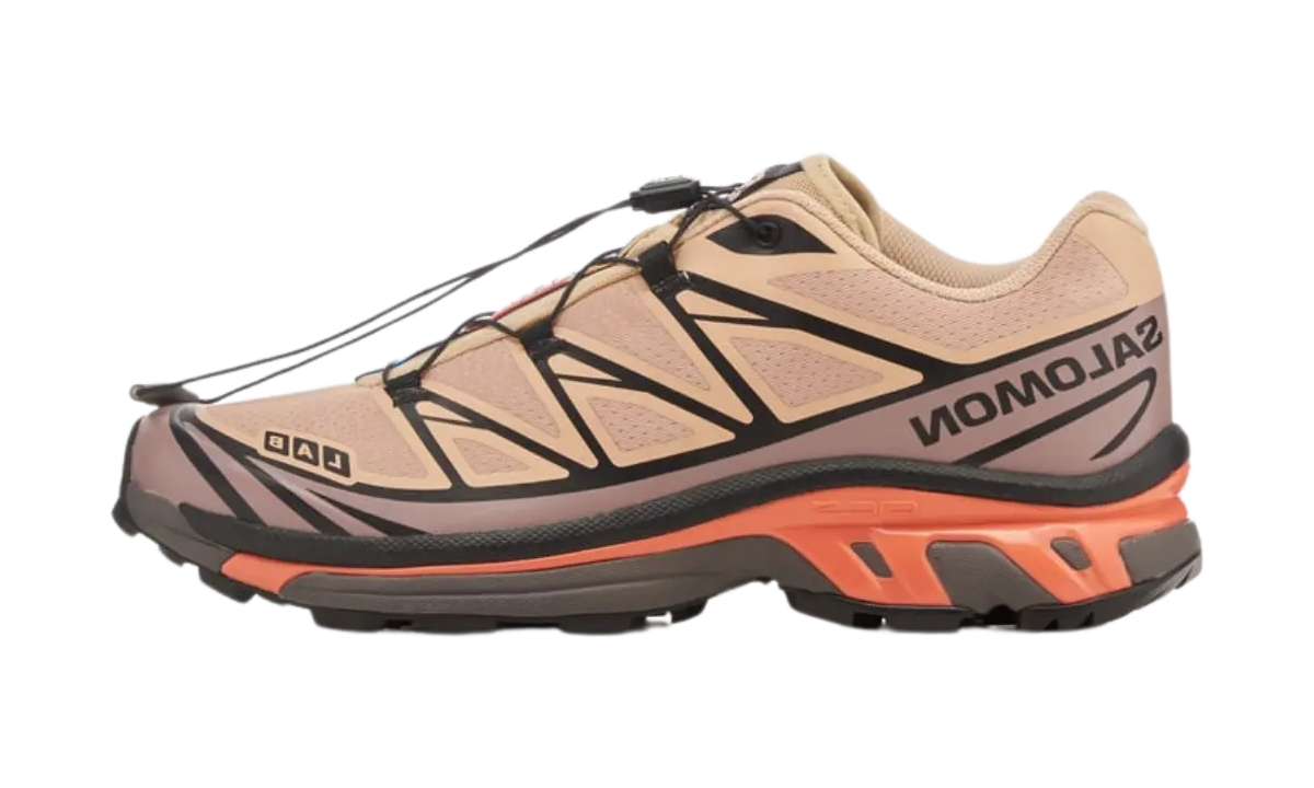Salomon XT-6 Hazelnut Quail — vista perfil