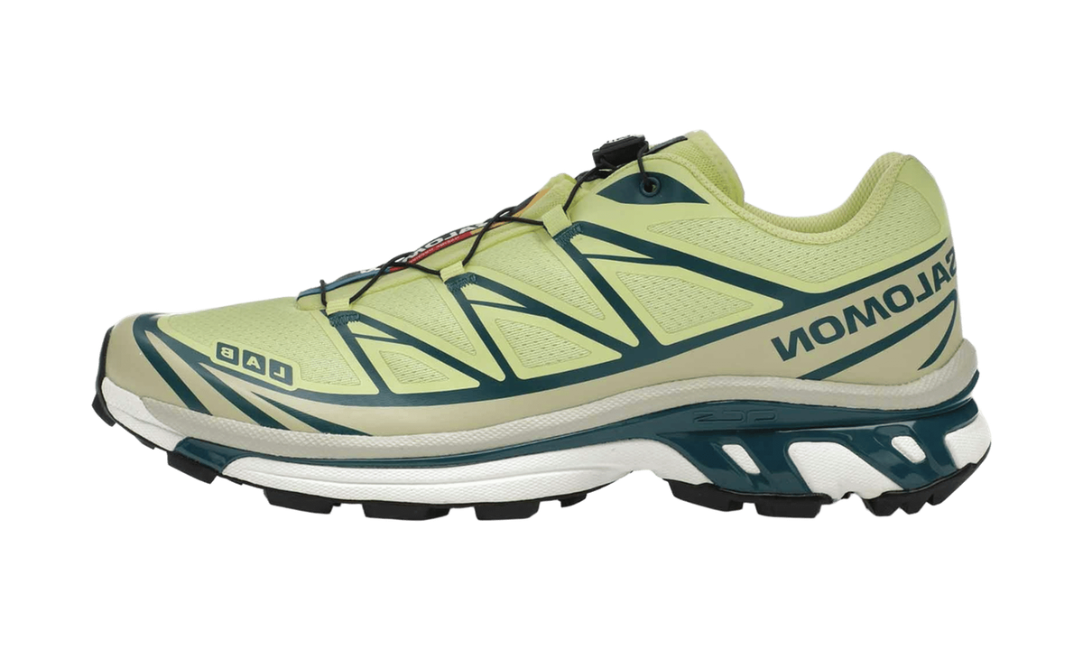 Salomon XT-6 Lime — vista perfil