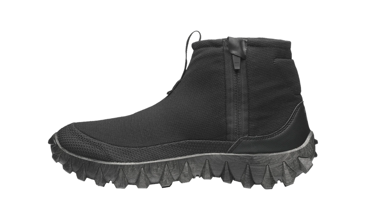 Salomon Snowclog Mid Triple Black — vista perfil