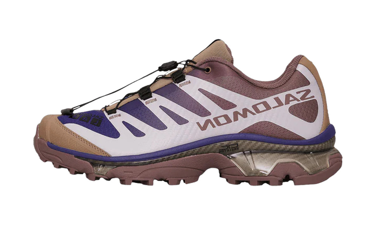 Salomon XT-4 OG Portabella Rose Taupe de perfil