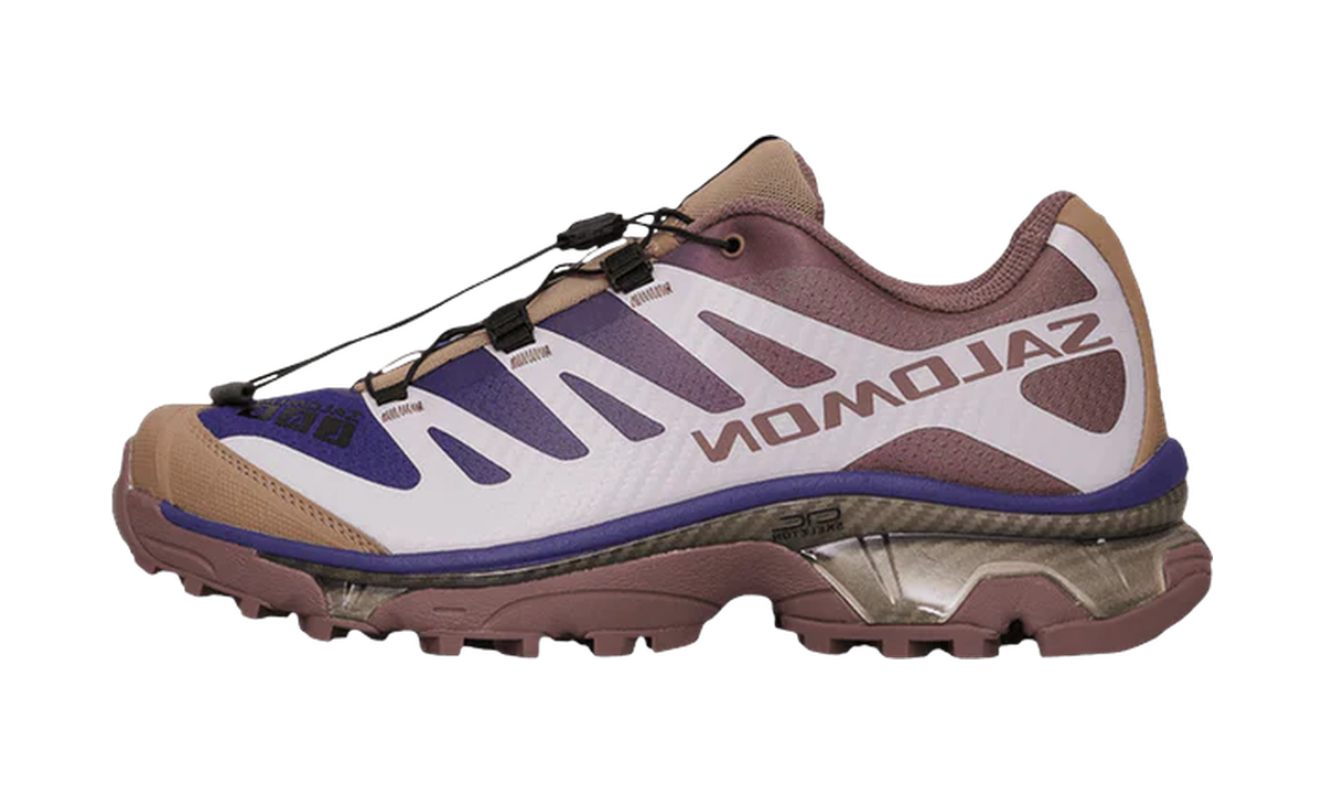 Salomon XT-4 OG Portabella Rose Taupe — vista perfil