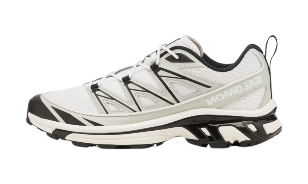 Salomon XT-6 Expanse White Metal Black — vista perfil