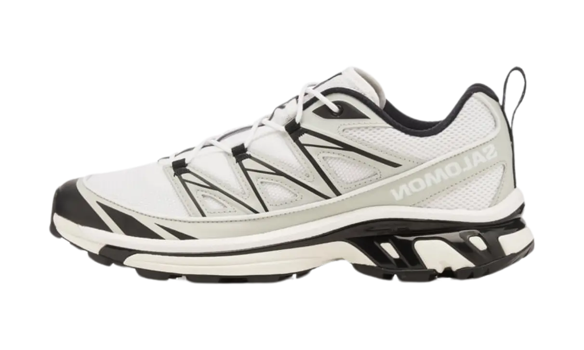 Salomon XT-6 Expanse White Metal Black — vista perfil