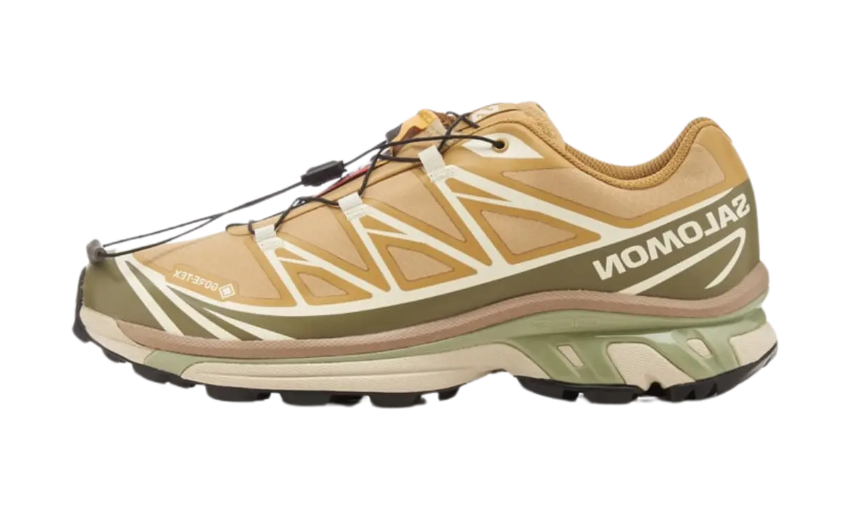 Salomon XT-6 Gore-Tex Antelope Portabella — vista perfil