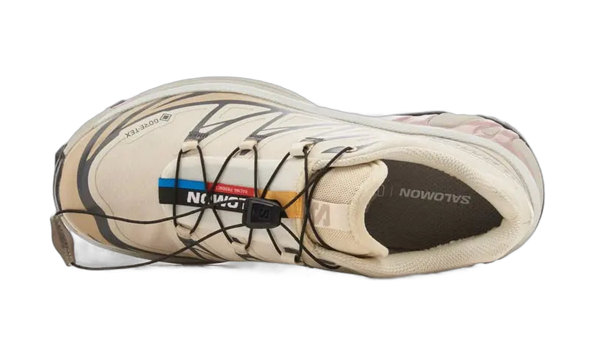 Salomon XT-6 Almond Milk Mauve — vista superior