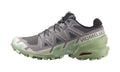 Salomon Speedcross 6 Castlerock Vanilla Ice Smoke Green (Women's) de perfil