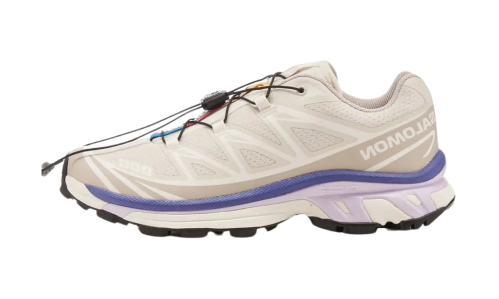 Salomon XT-6 Milk Silver Cloud de perfil