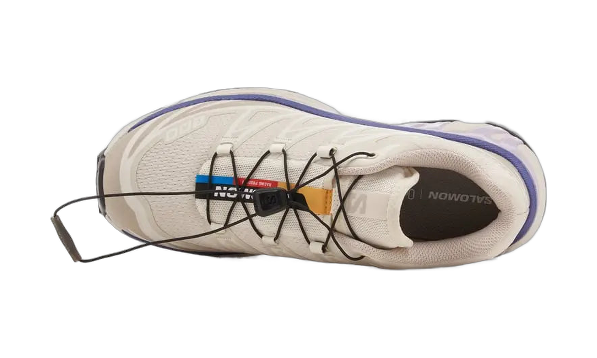 Salomon XT-6 Milk Silver Cloud — vista superior