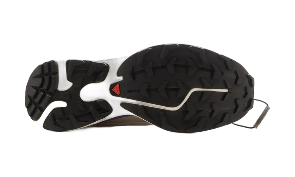 Salomon XT-6 Milk Silver Cloud — vista suela