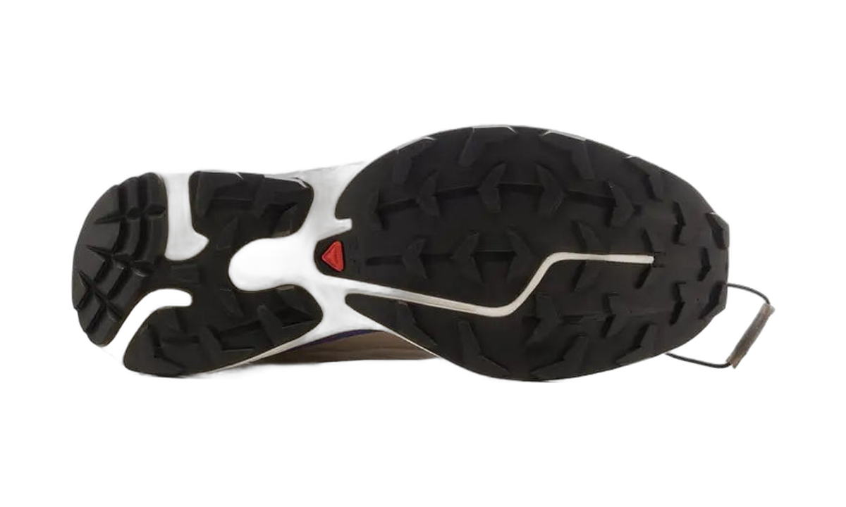 Salomon XT-6 Milk Silver Cloud — vista suela