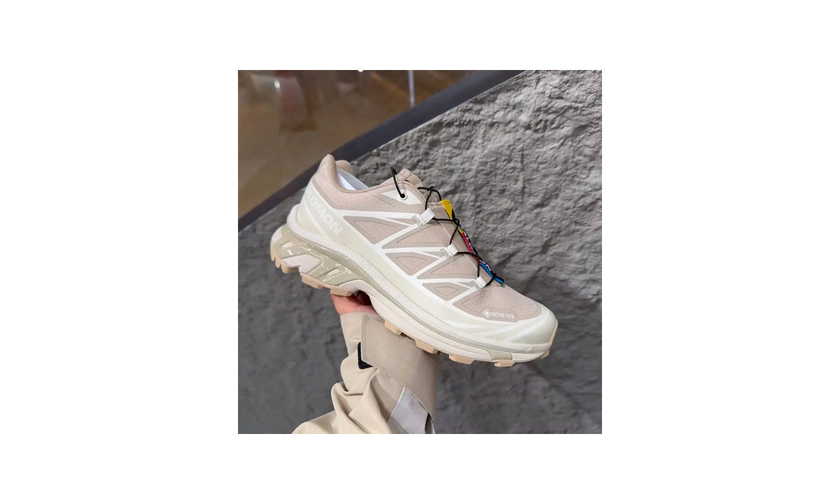 Salomon XT-6 Gore-Tex Oxford Tan Almond Milk - vista 2