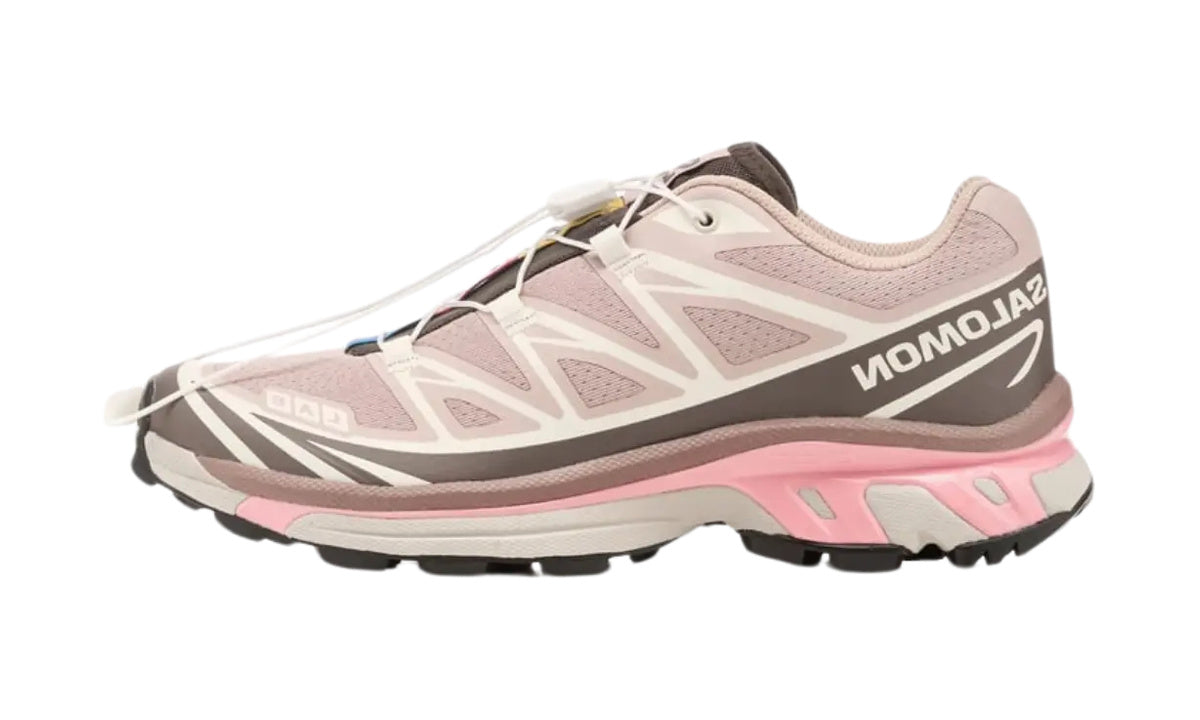 Salomon XT-6 Mahogany Rose Earth Brown de perfil