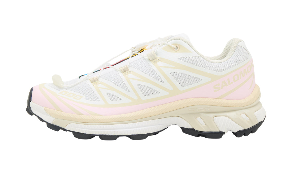 Salomon XT-6 Fairy Tale Pink Almond Milk de perfil