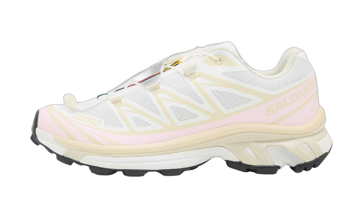 Salomon XT-6 Fairy Tale Pink Almond Milk — vista perfil