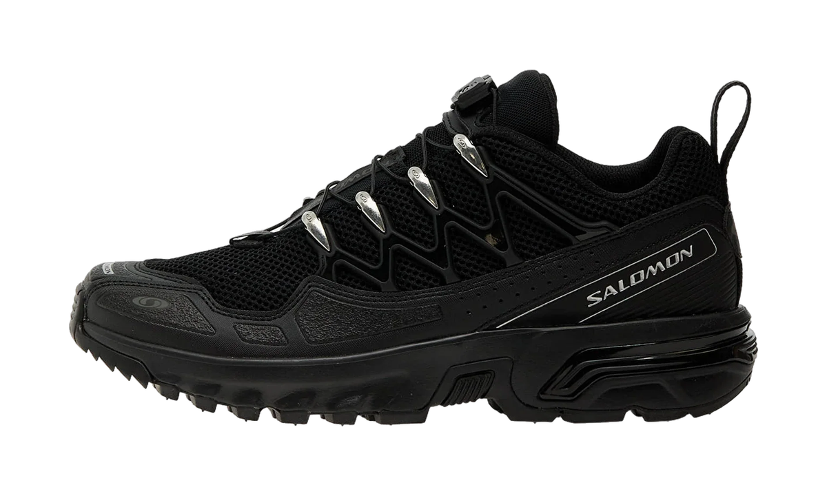 Salomon ACS+ OG Black Footwear Silver — vista perfil