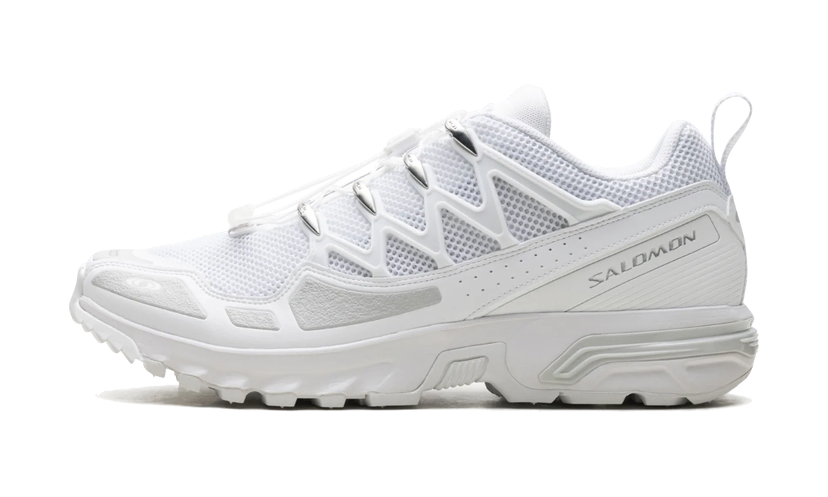 Salomon ACS+ OG White Footwear Silver — vista perfil