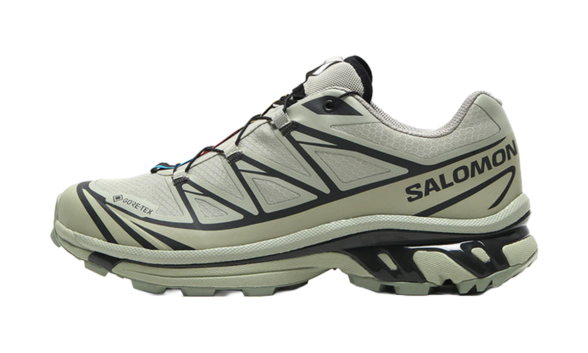 Salomon XT-6 Gore-Tex Tea Peat — vista perfil