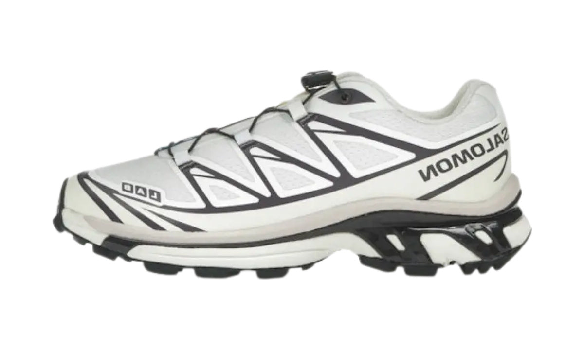 Salomon XT-6 White Vanilla Ice Plum de perfil