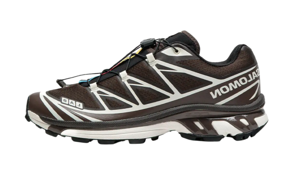 Salomon XT-6 Coffee French Roast — vista perfil