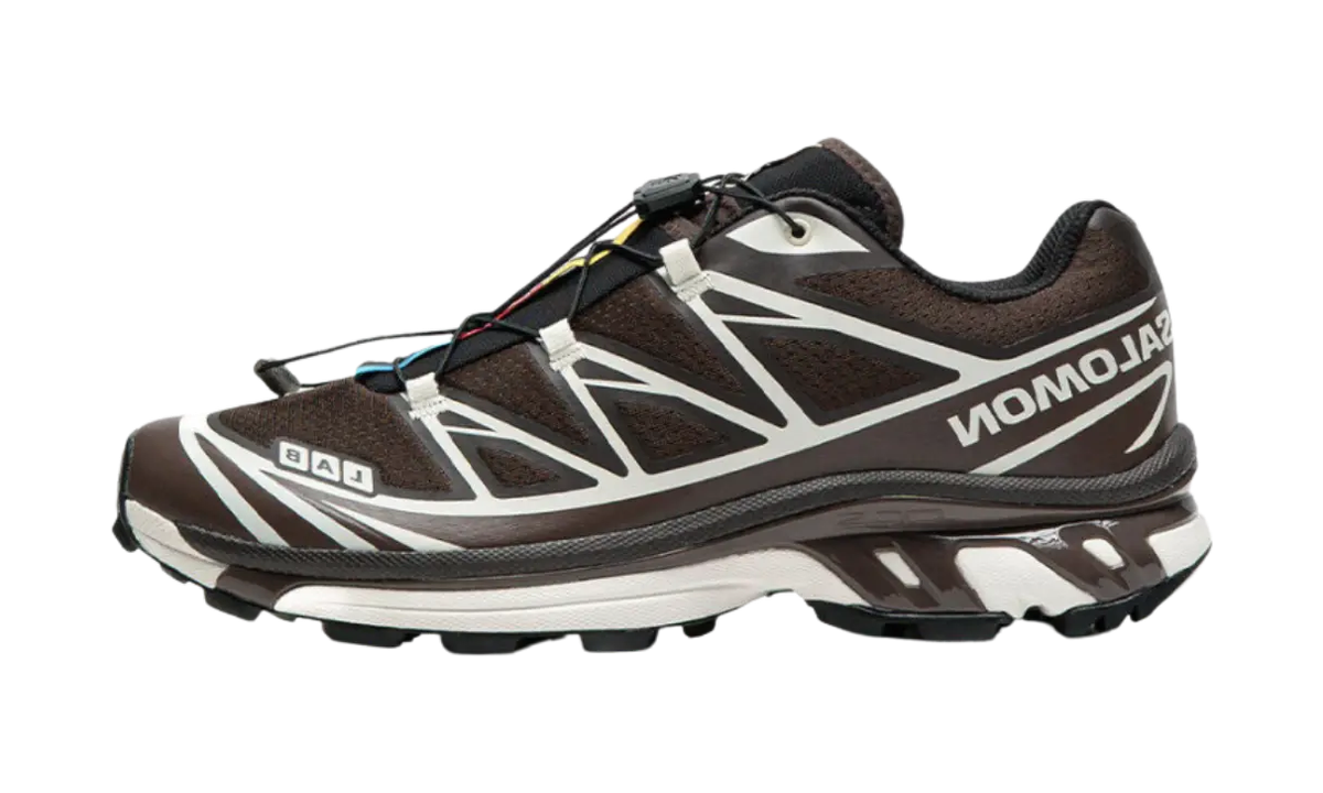 Salomon XT-6 Coffee French Roast — vista perfil