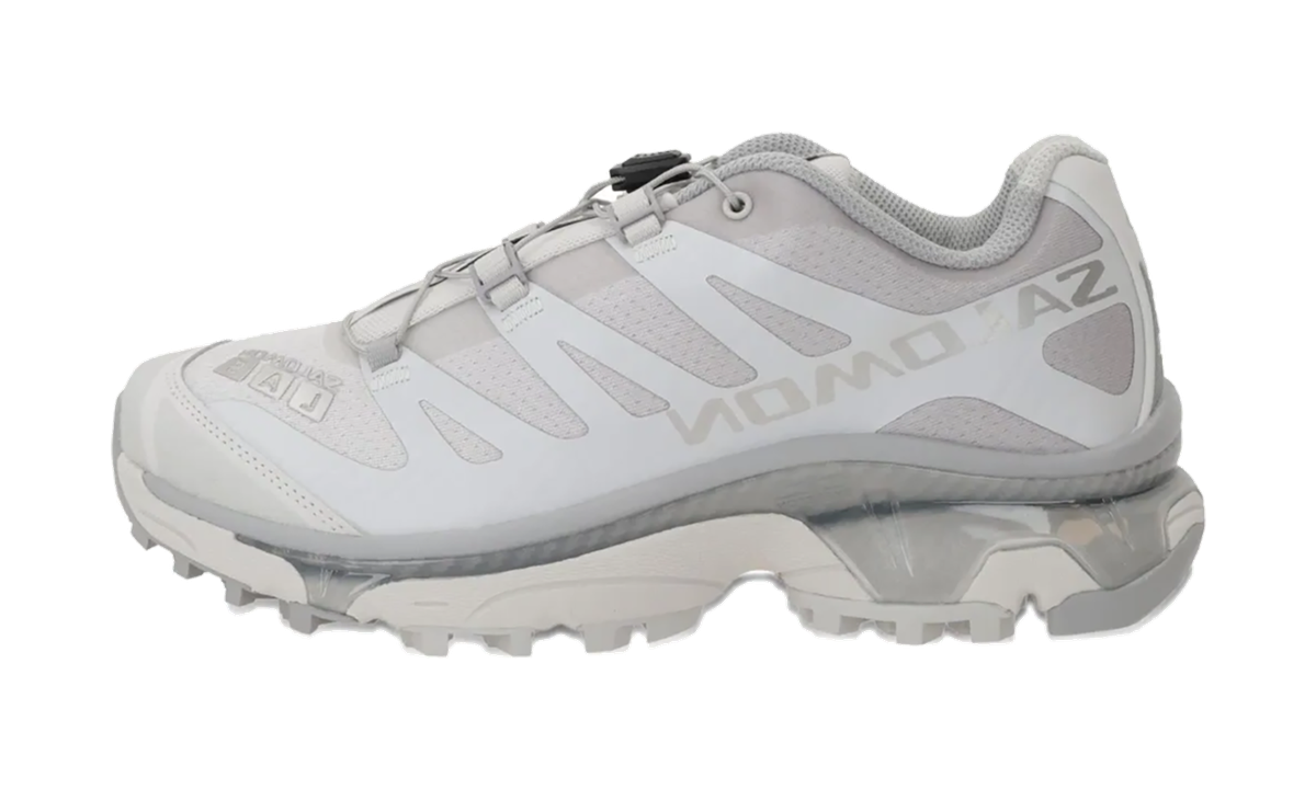 Salomon XT-4 OG Lunar Rock Alloy Silver — vista perfil