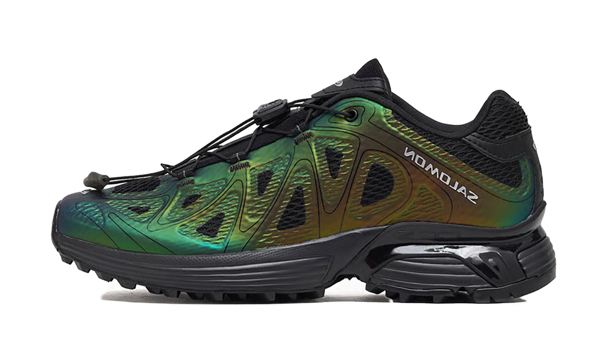 Salomon XT-Whisper Void Black Silver Metallic — vista perfil